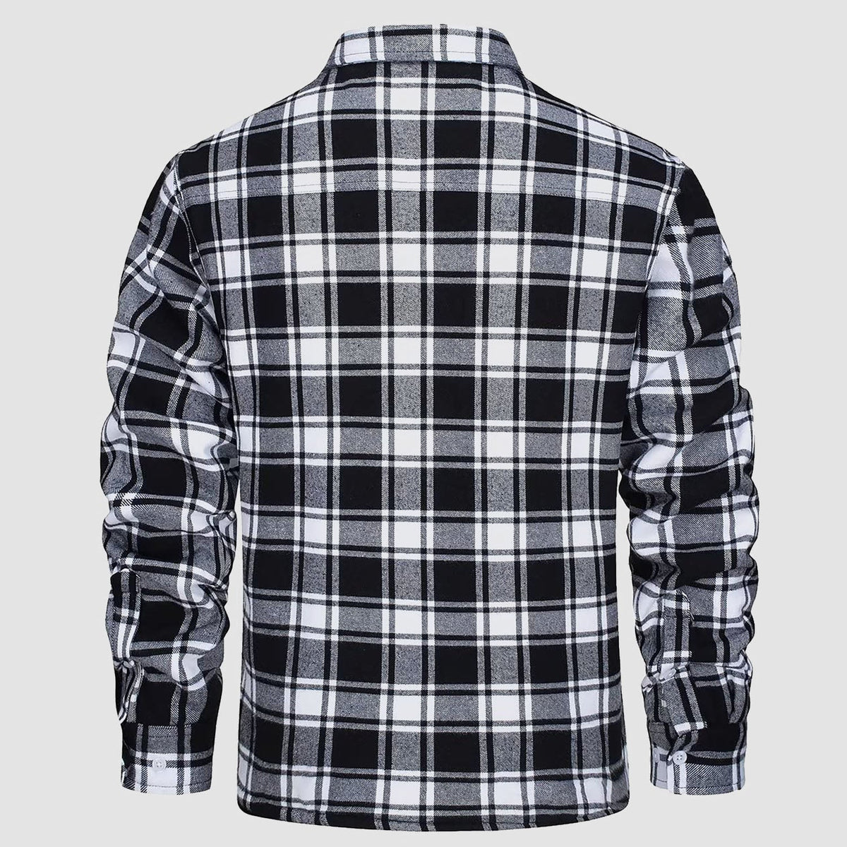 Thomas - Surchemise Chic Écossaise Sherpa