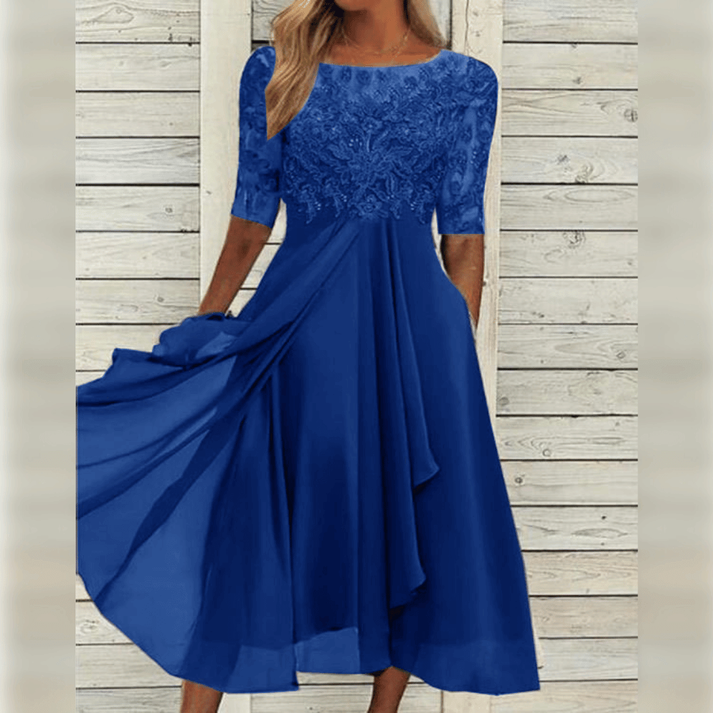 Isabelle - Robe Dentelle Élégante