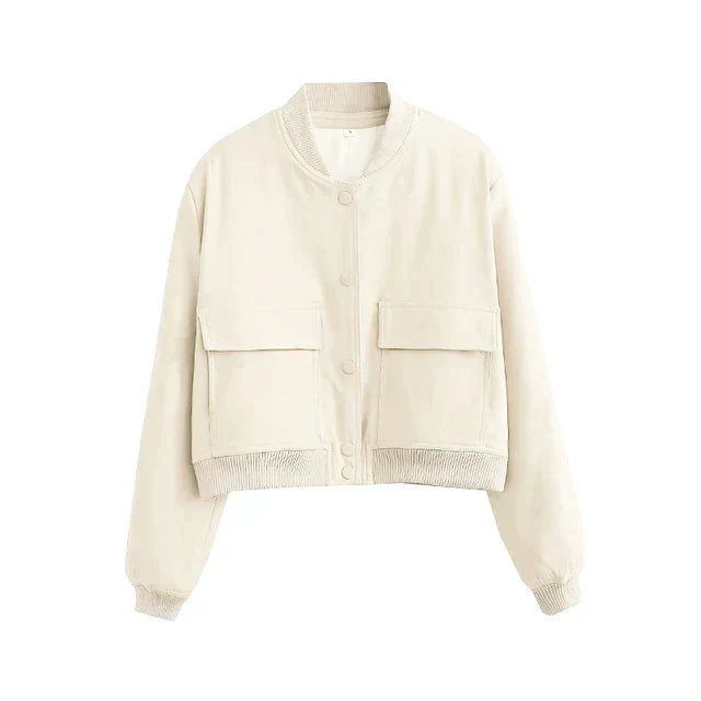 Camille - Veste femme bomber courte