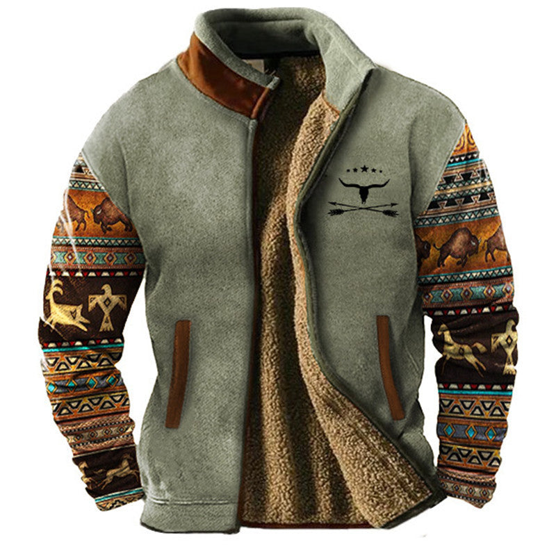 Thierry - Veste Chic Polaire Aztèque