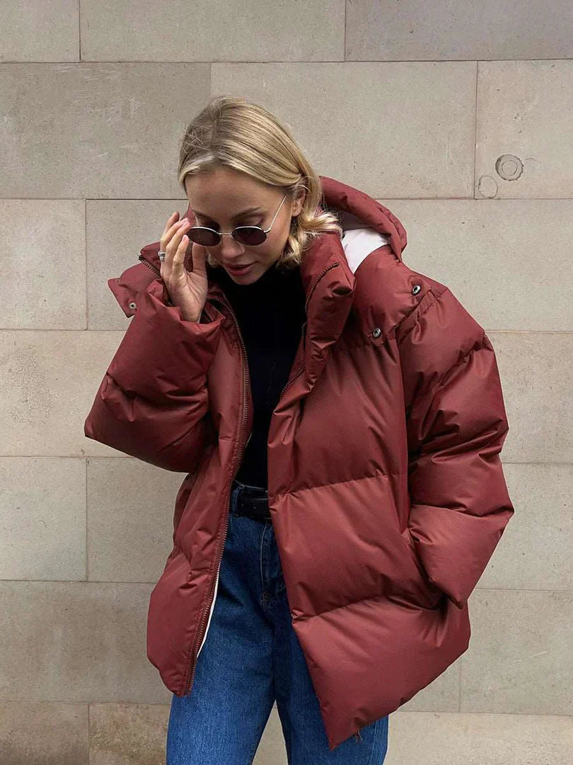 Nadine - Doudoune Chic Oversize Chaude
