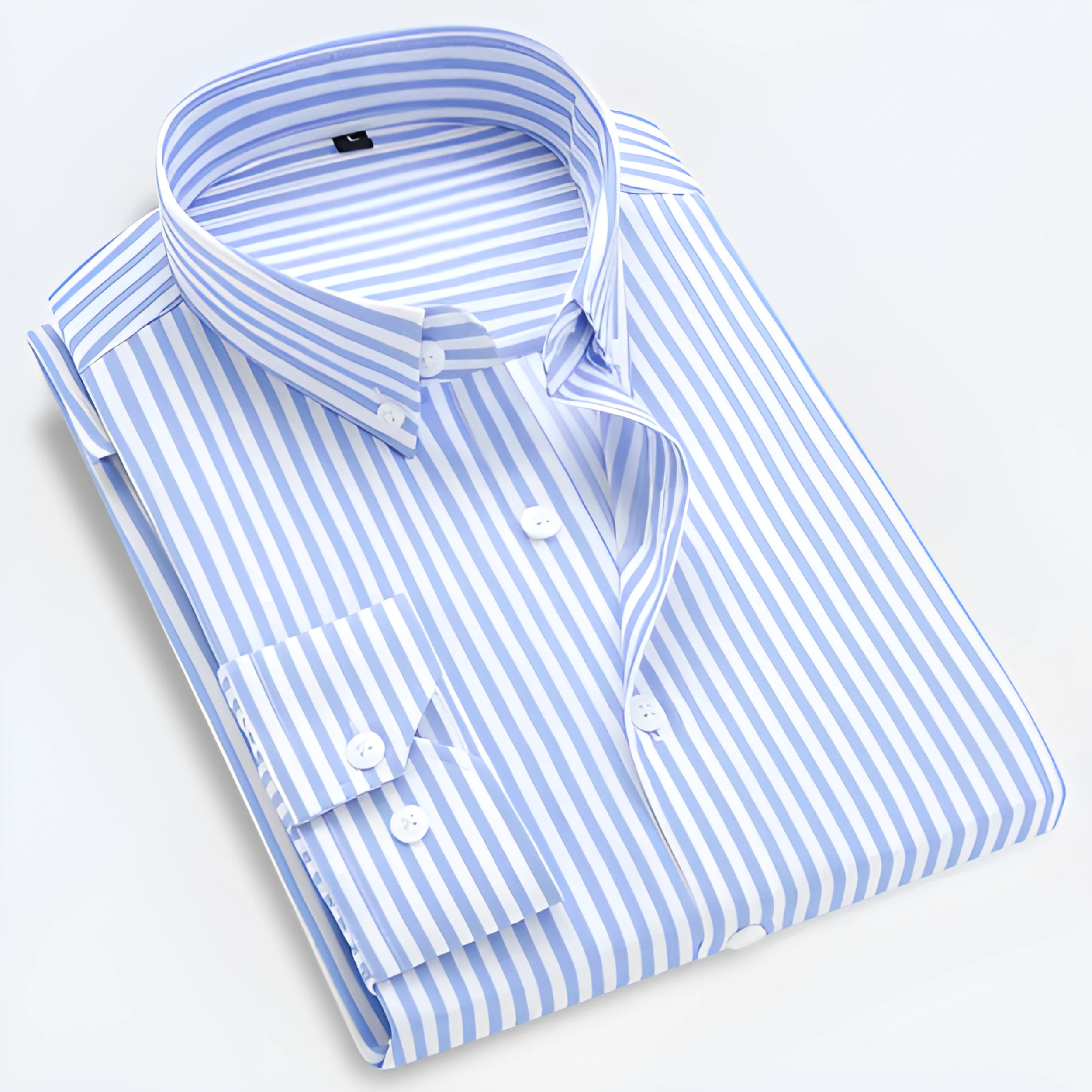 Laurent - Chemise Business Rayée Slim Fit Homme
