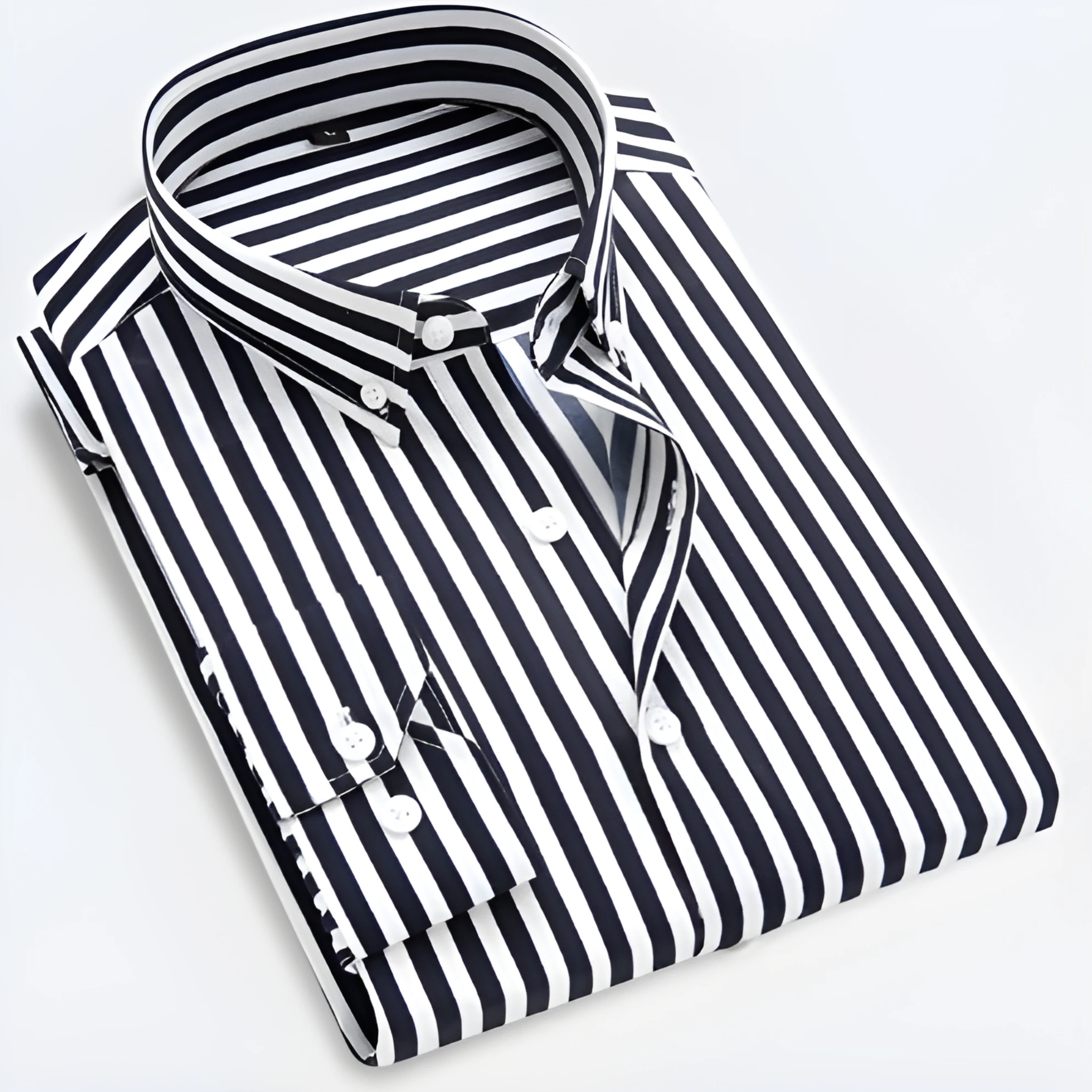 Laurent - Chemise Business Rayée Slim Fit Homme