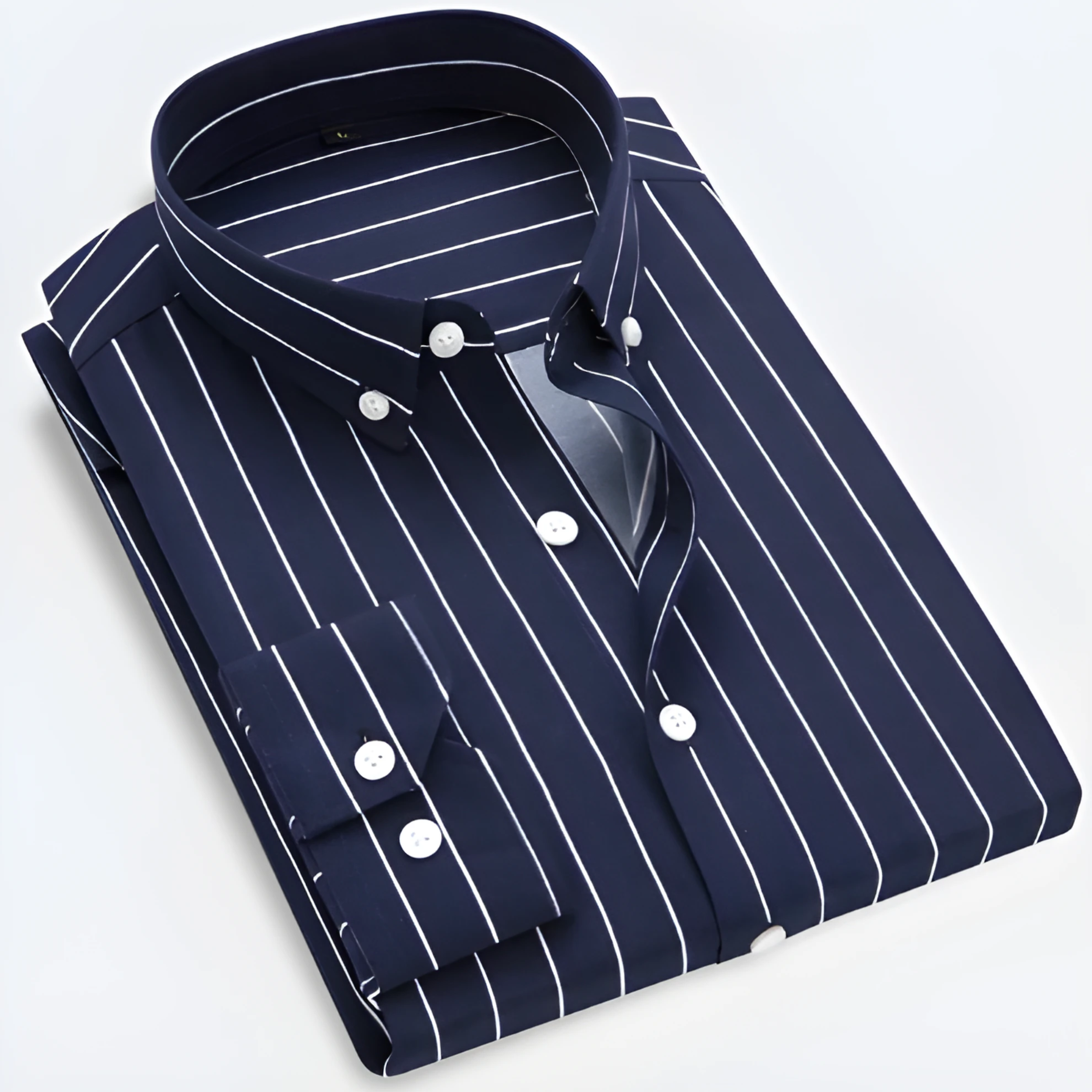 Laurent - Chemise Business Rayée Slim Fit Homme