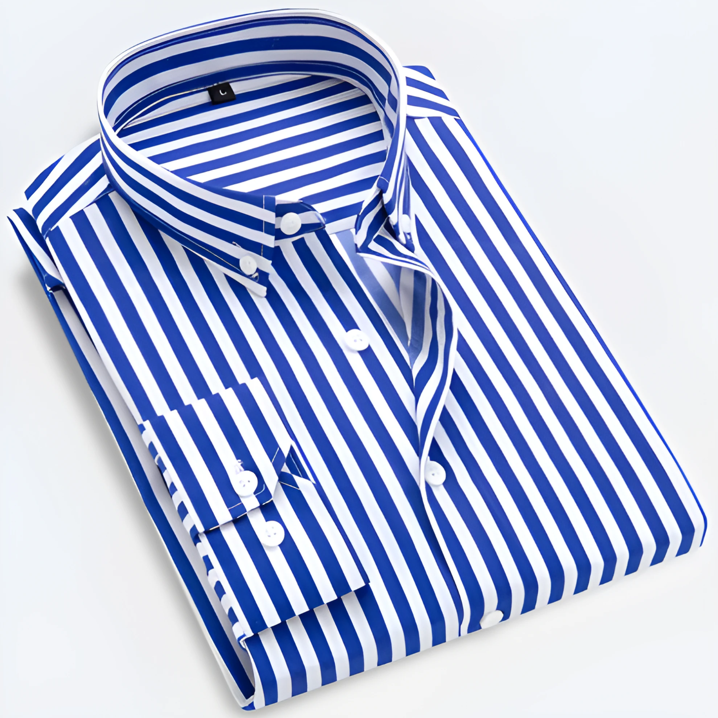 Laurent - Chemise Business Rayée Slim Fit Homme
