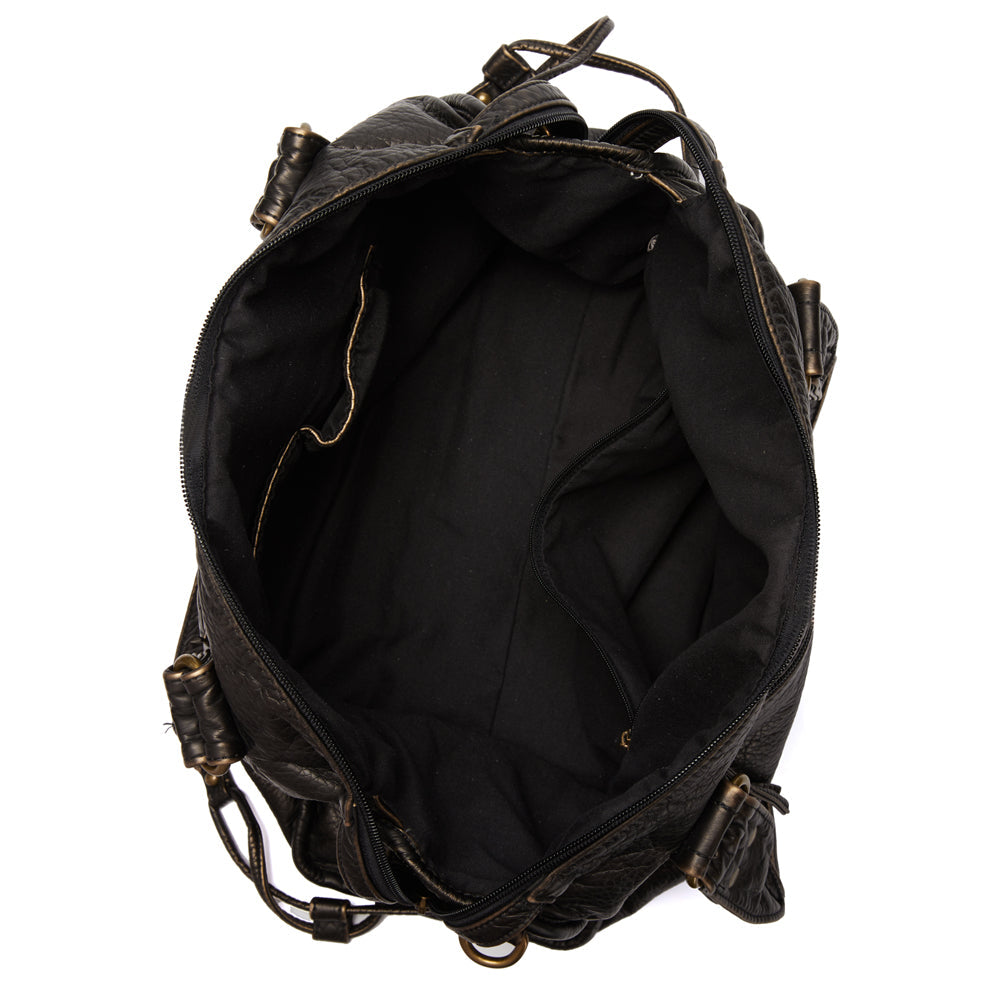 Rachel - Sac Main Noir Femme
