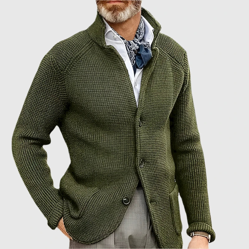 Victor - Cardigan Maille Intemporelle Homme