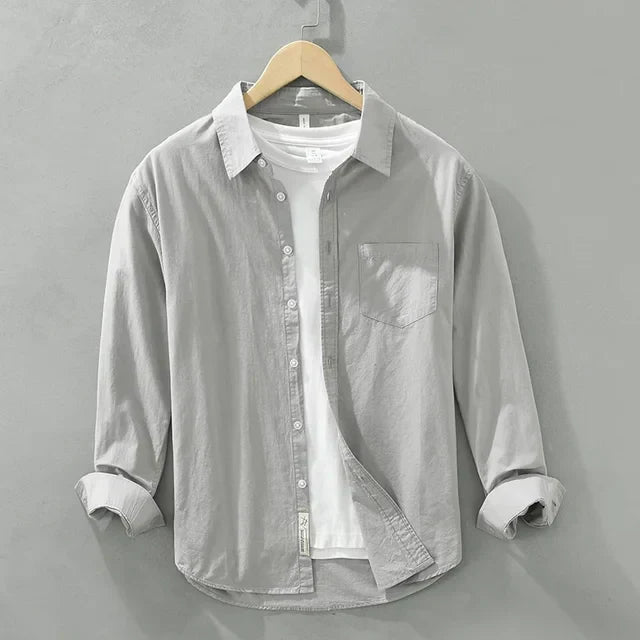 Image variant pour Arjen - Chemise homme élégante à manches longues - Coupe décontractée - Chemises-13