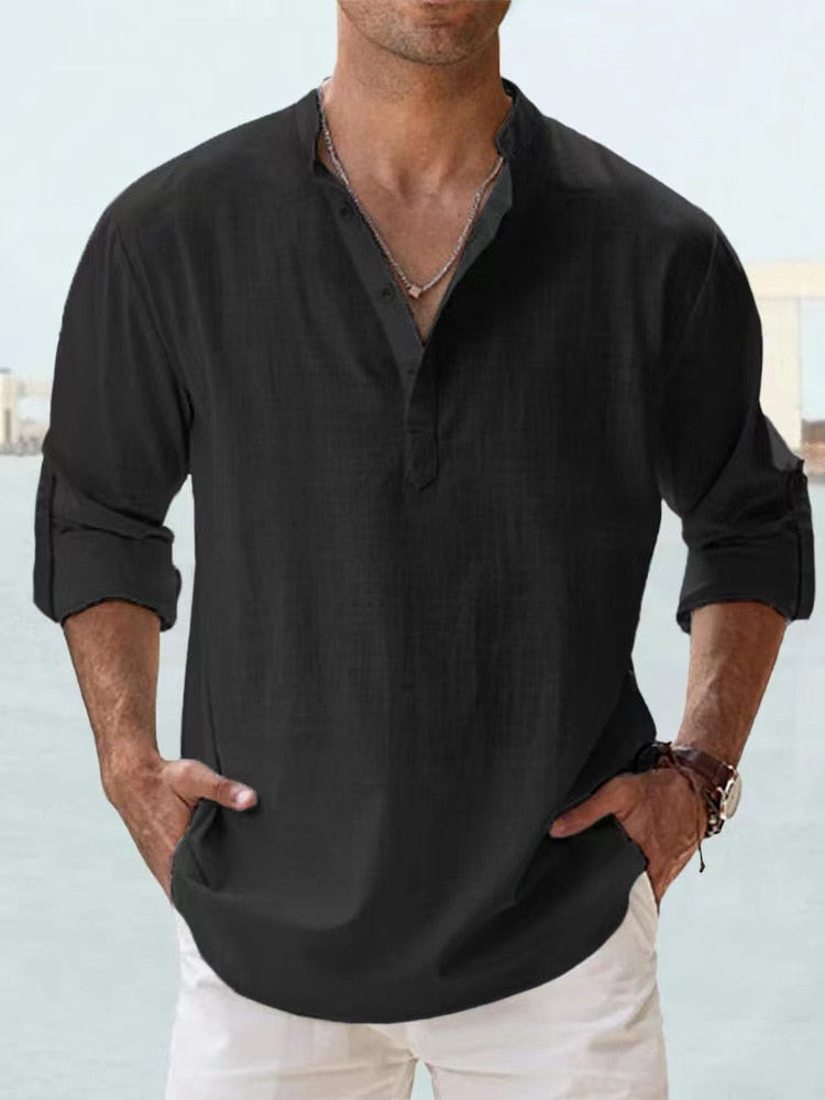 Milan - Chemise Lin Légère d’Été