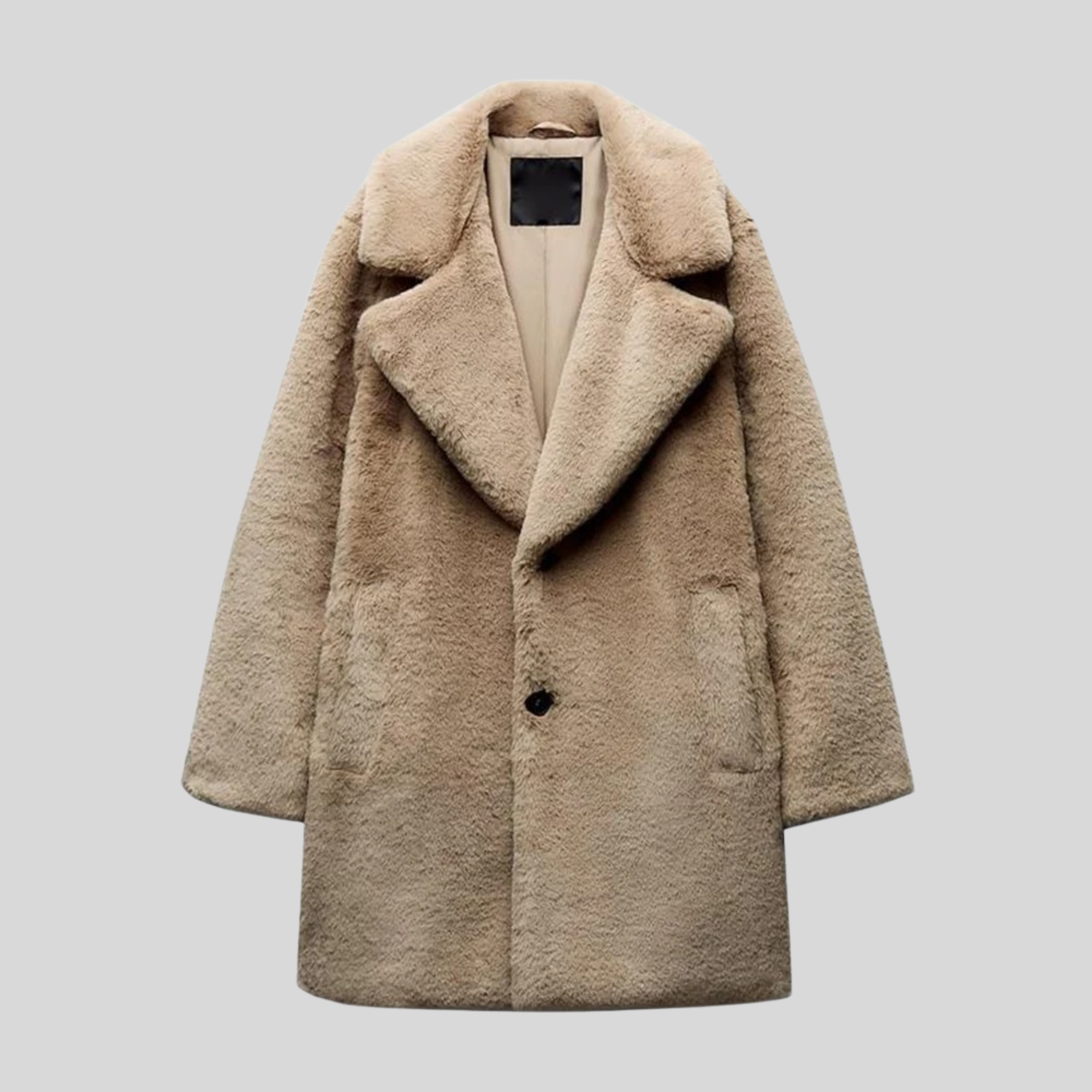 Cléo - Manteau femme teddy