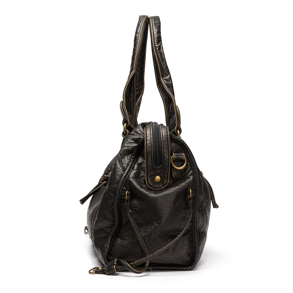 Rachel - Sac Main Noir Femme