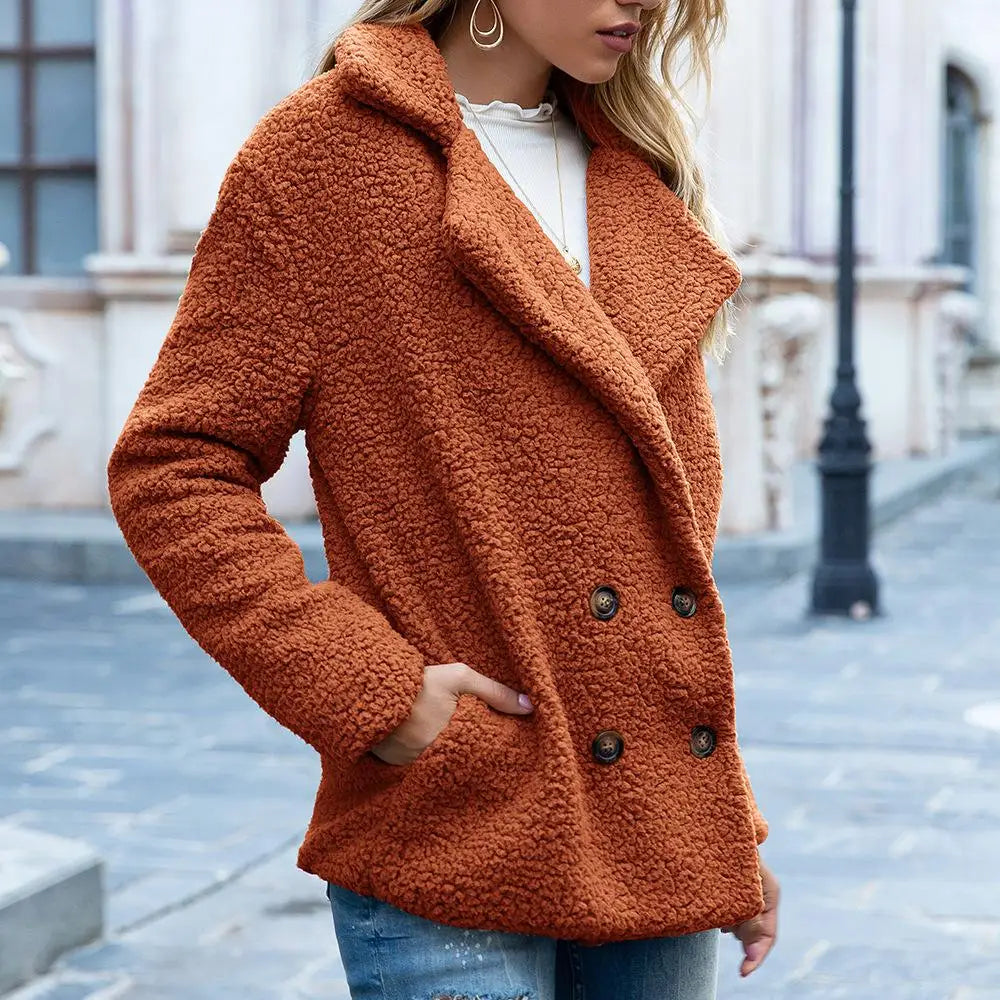 Chantal - Manteau Chic Teddy