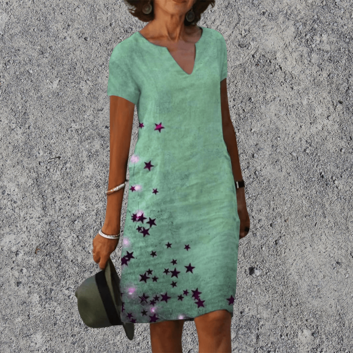 Aurélie - Robe Midi d'Été Fluide