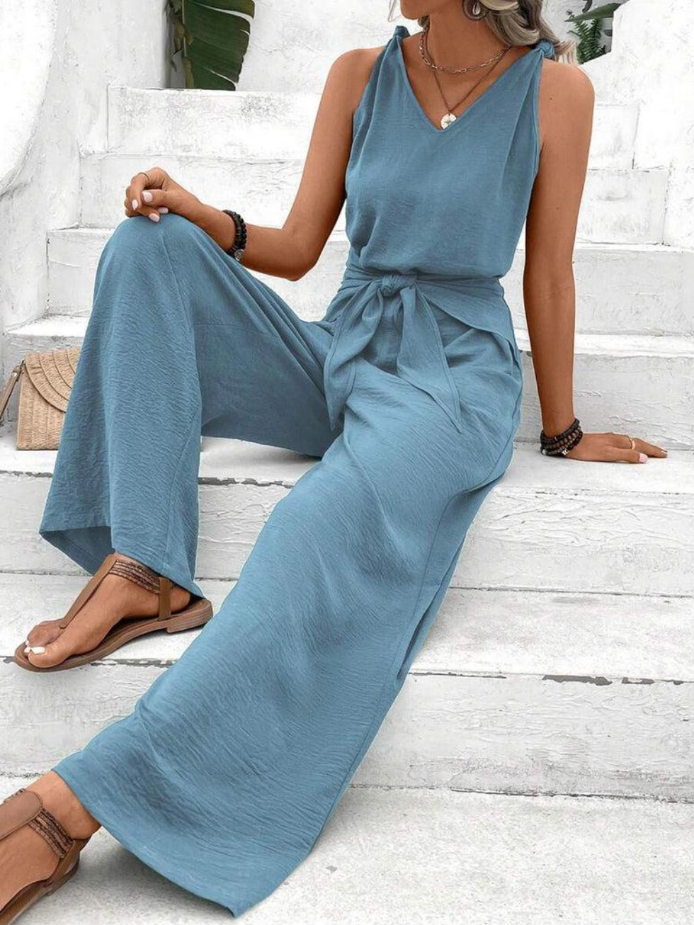 Amelita - Combinaison Élégante pour Femmes - Fluide et Confortable - Femmes-3