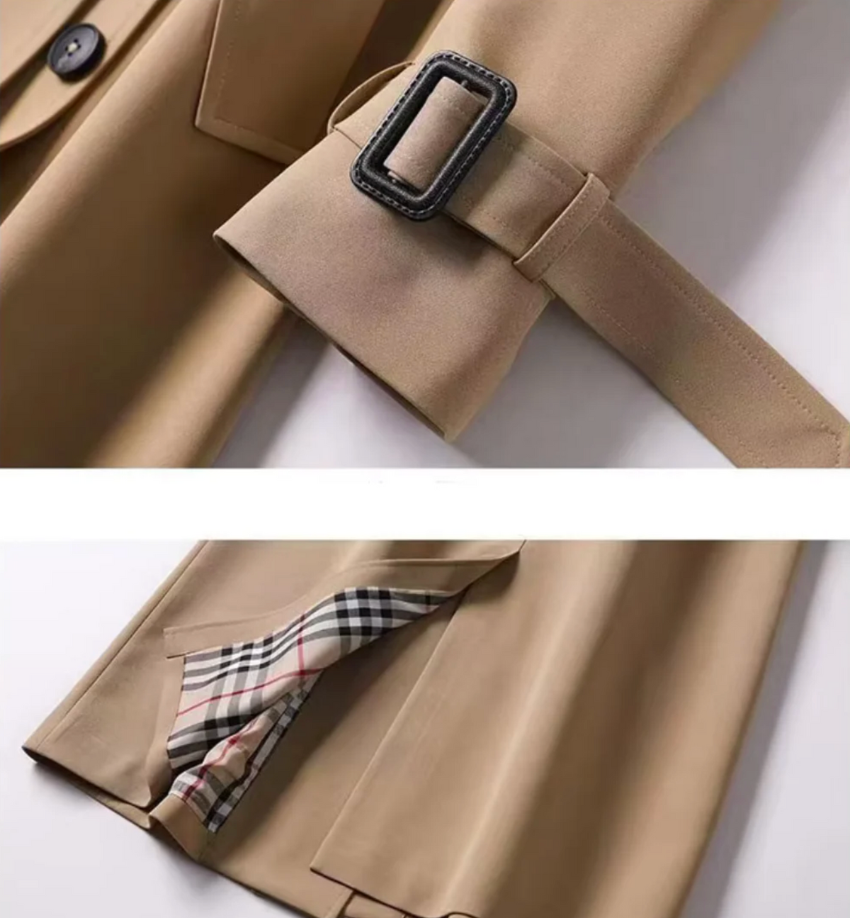 Isabelle | Trench Élégant Long Classique