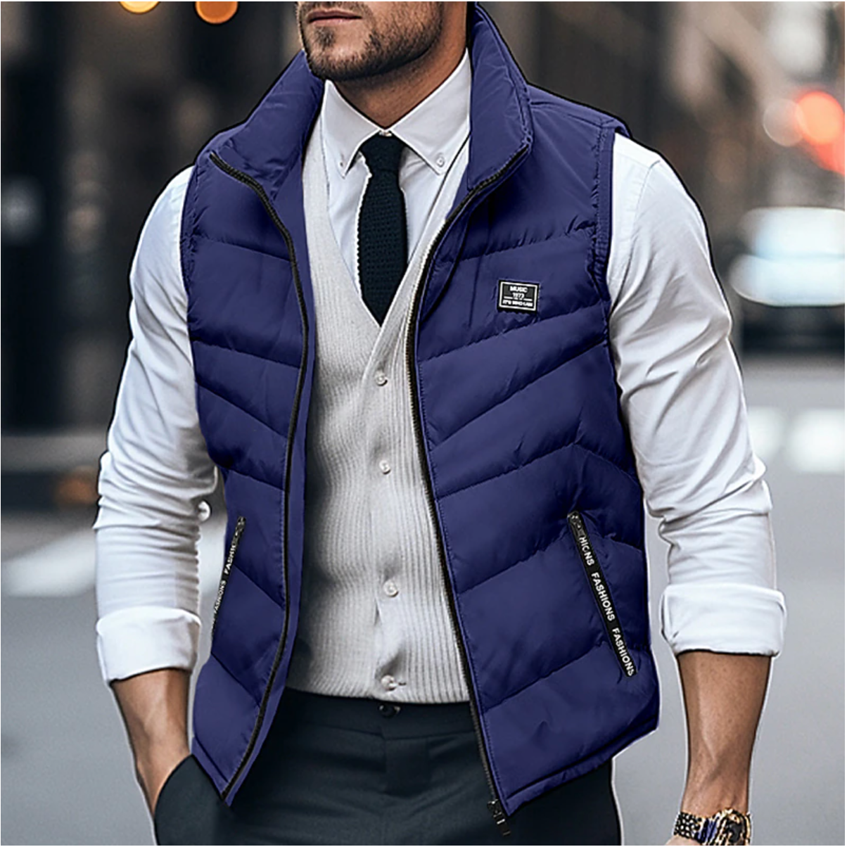 Hugo - Gilet homme matelassé léger