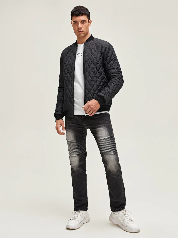 Jules – Blouson stylé pour homme avec poches zippées et design moderne