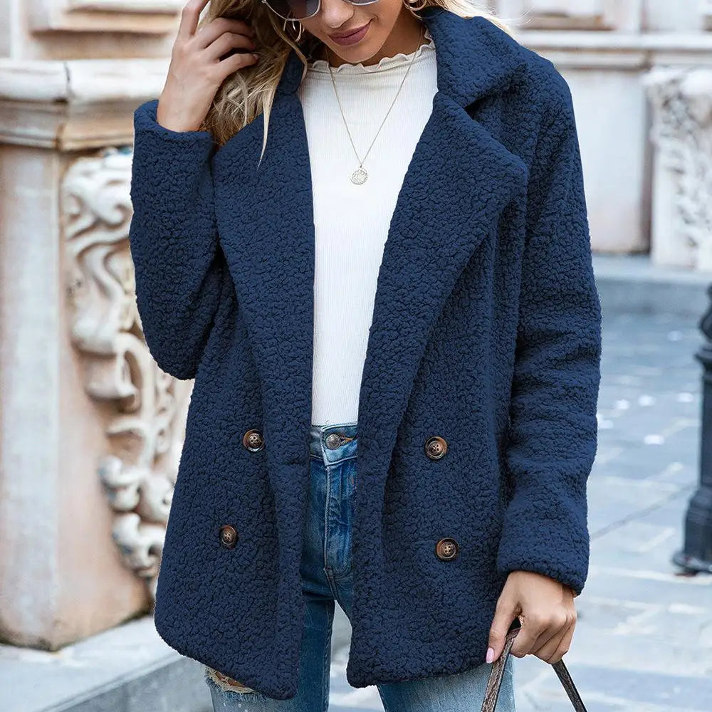 Chantal - Manteau Chic Teddy