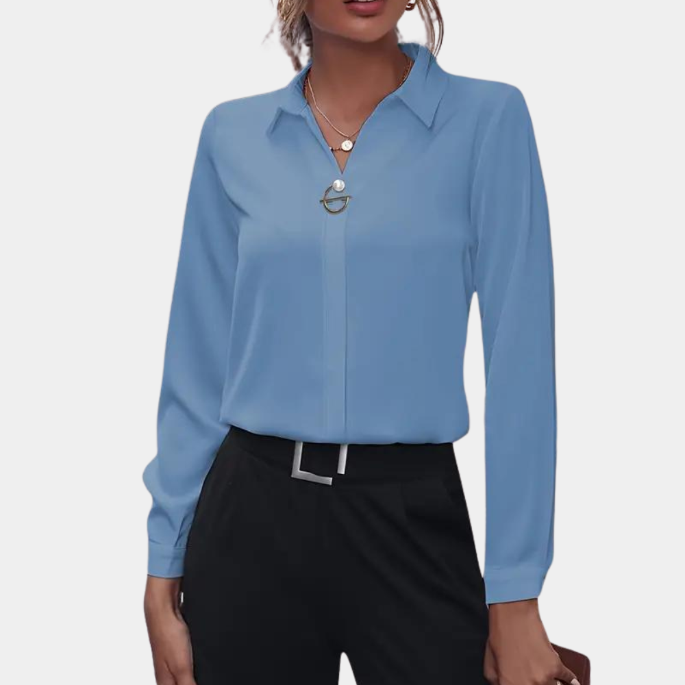 Chemise Femme Manches Longues Chic - Elodie