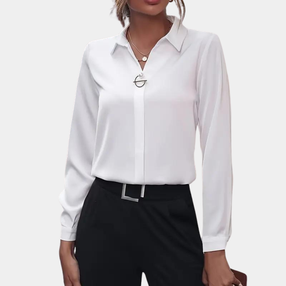Chemise Femme Manches Longues Chic - Elodie