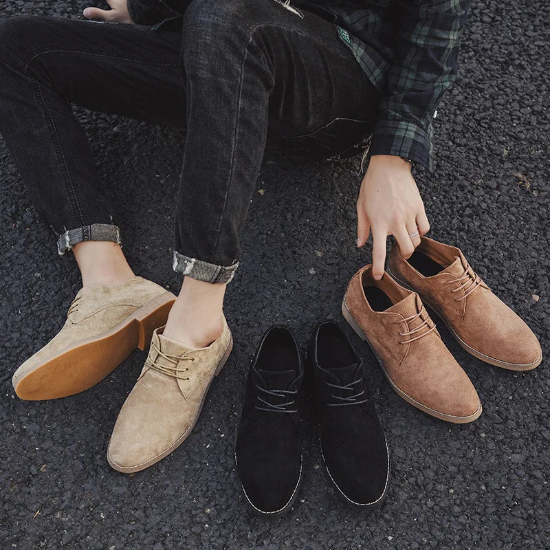 Homme Chaussures Oxford Cuir Suédé