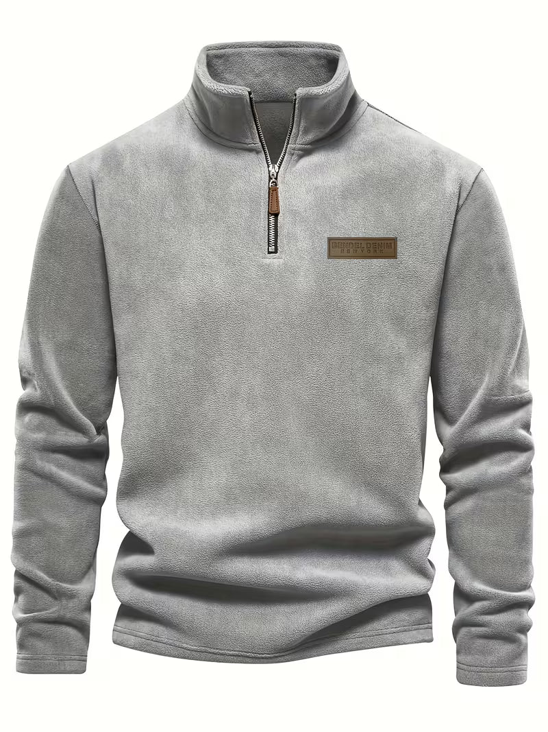 Laurent - Pull Intemporel Polaire Col Montant