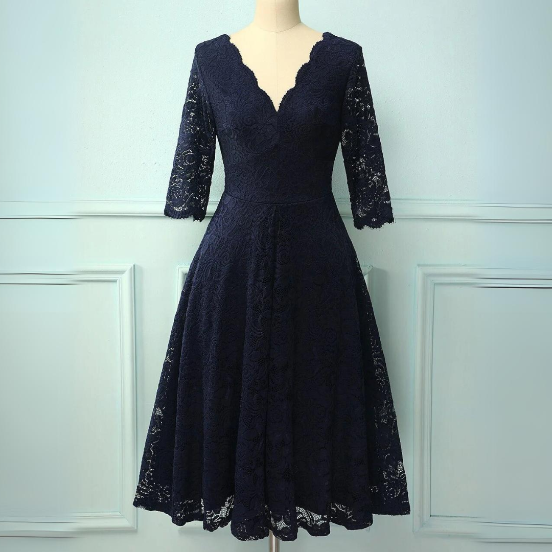 Charlotte - Robe D'Été Légère Mi-Longue Imprimée Femme