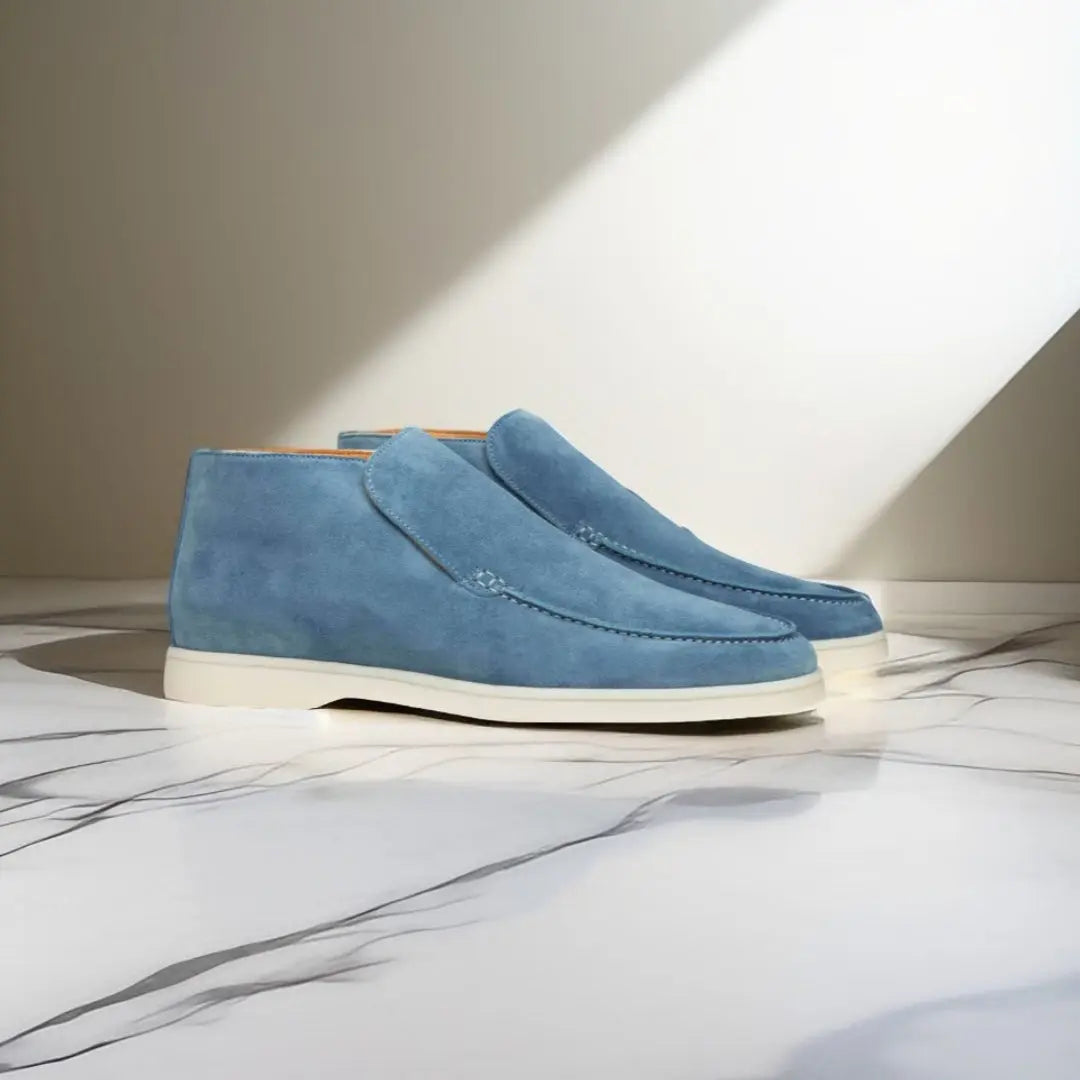 Gio - Mocassins Homme suède élégant