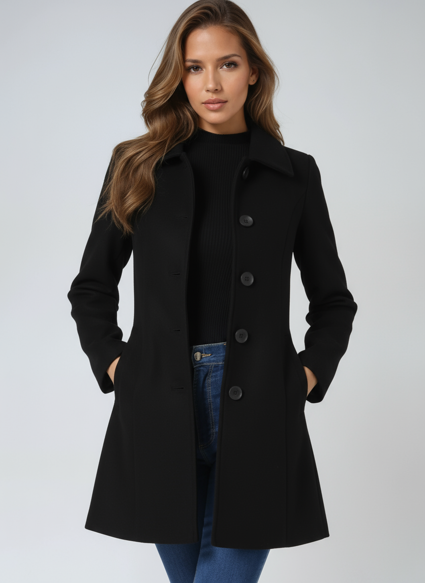Romane – Trench d’hiver femme élégant