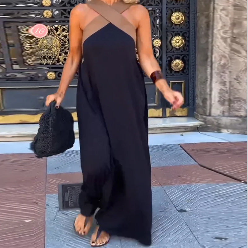 Claire - Robe Longue Femme Dos Nu