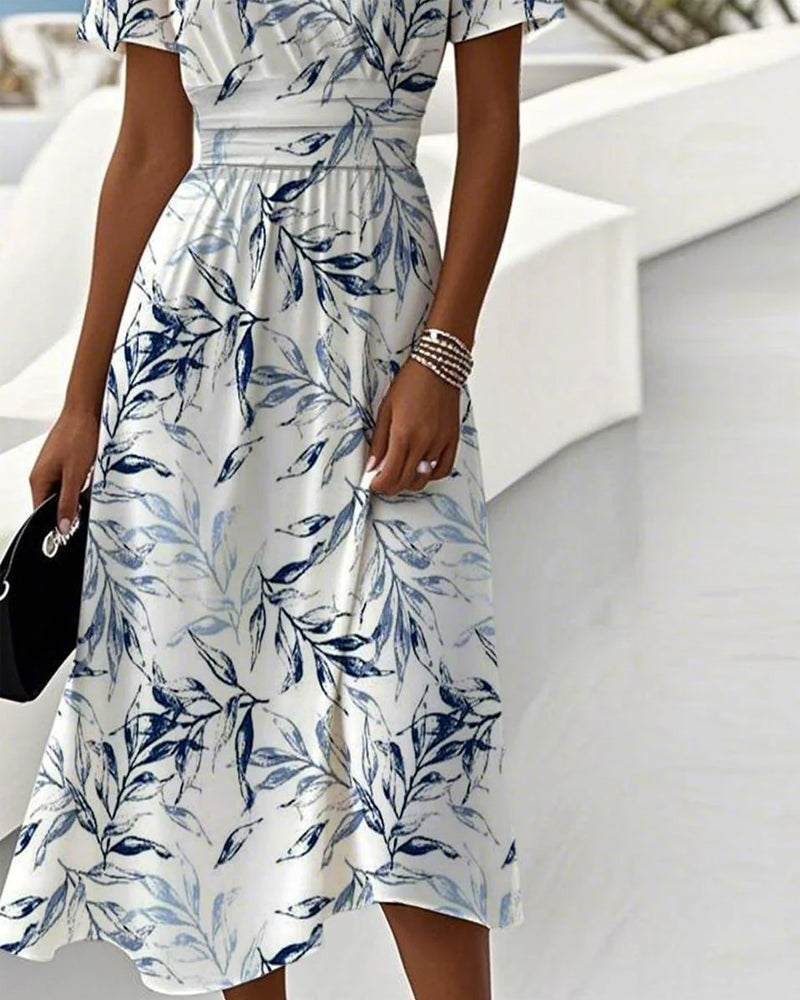 Robe Midi Femme Fleurie - Louise
