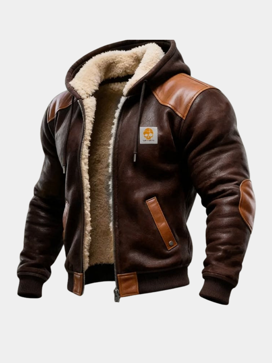 Victor – Veste homme vintage en daim