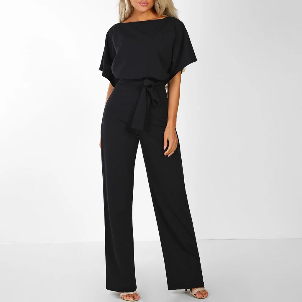 Annemieke - Combinaison Noire Femme - Flatteur et Festif - Femme-3