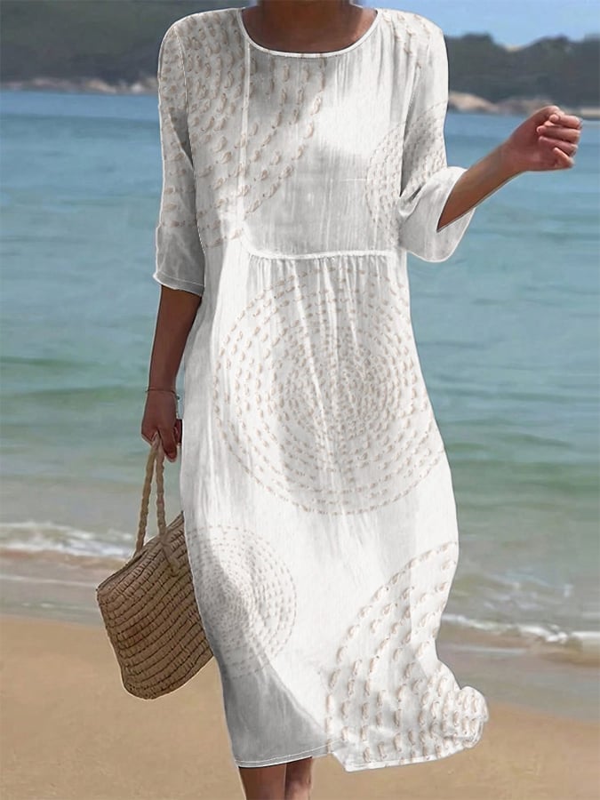 Robe D'Été Longue Bohème Femme - Camille
