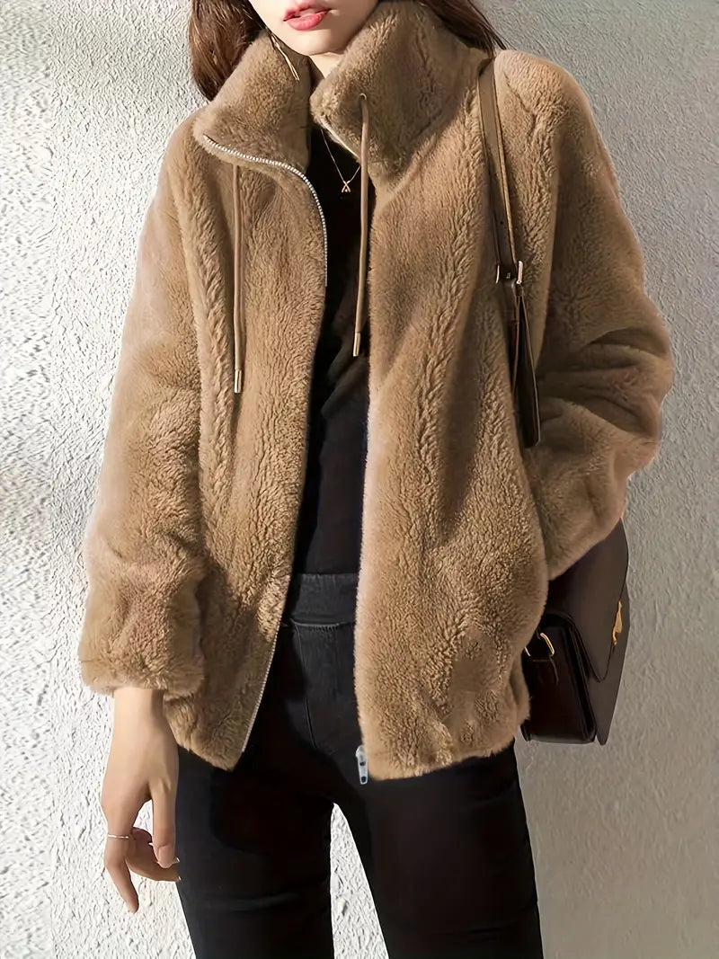 Noa - Veste femme peluche
