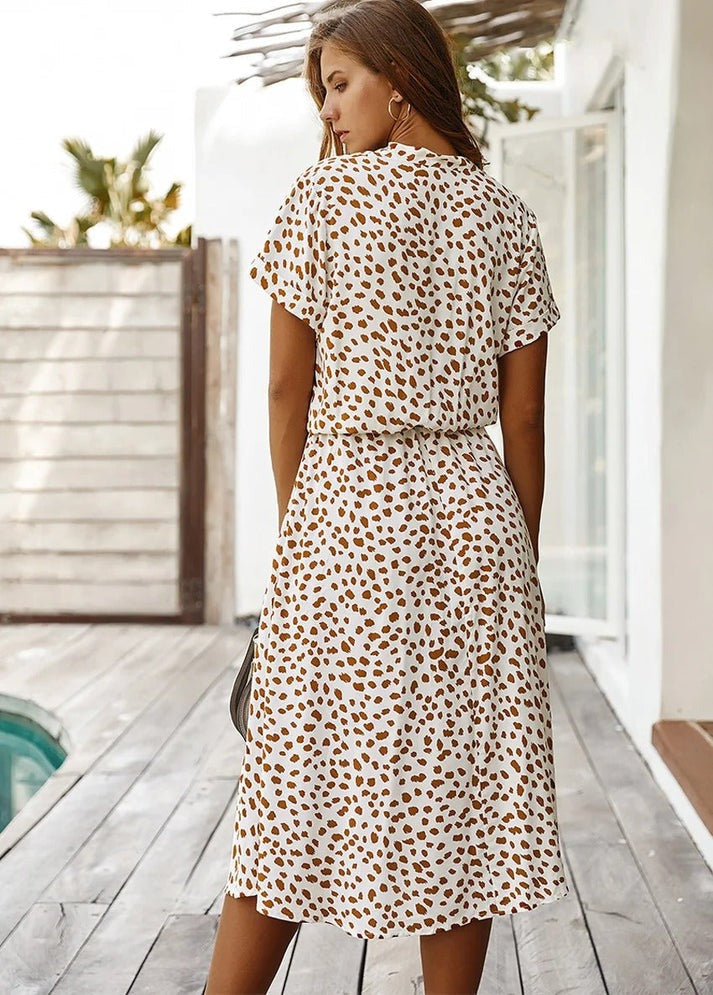 Robe Midi Femme Légère d'Été - Camille