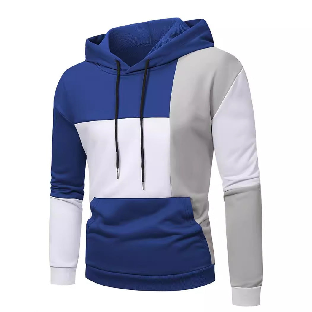 Victor – Hoodie à blocs de couleur pour homme, style moderne et tendance