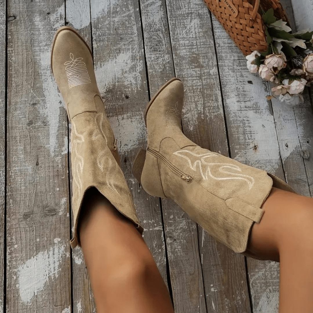 Cléa - Bottes Santiag pour femme