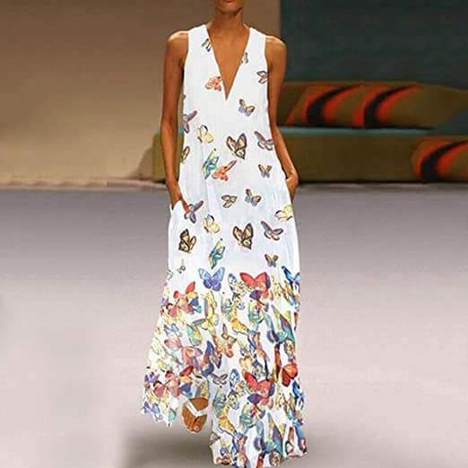 Sonia - Robe Maxi Légère