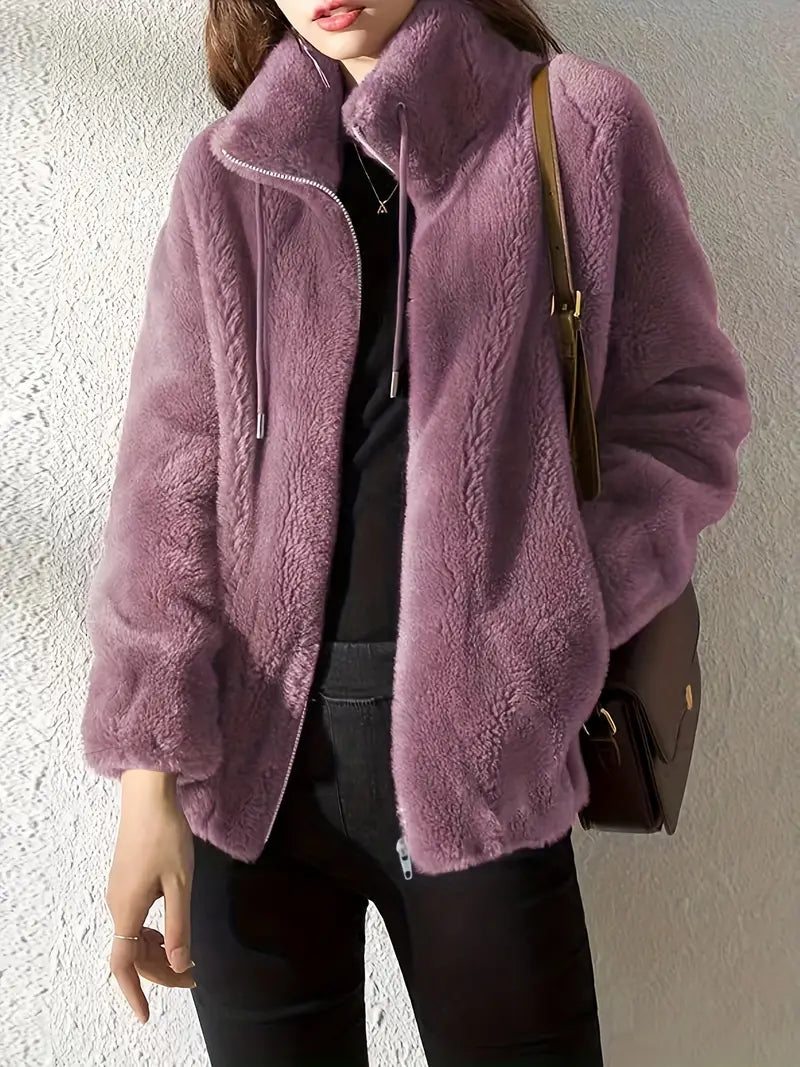 Noa - Veste femme peluche