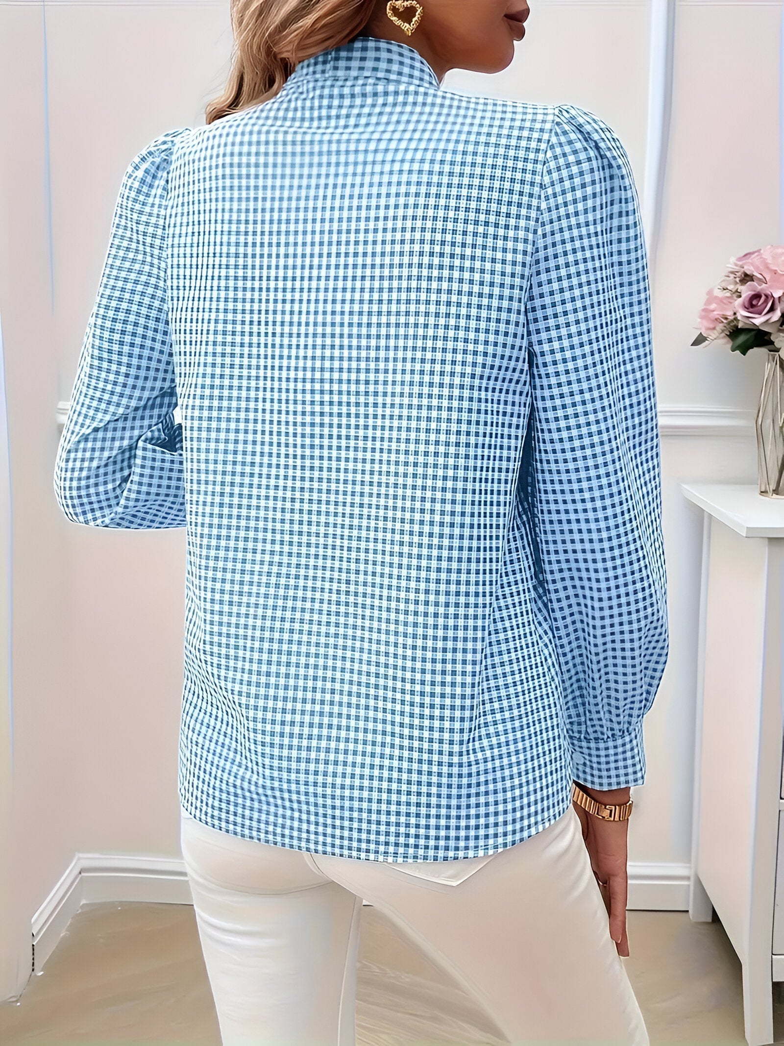 Chemise Femme À Manches Bouffantes - Brielle