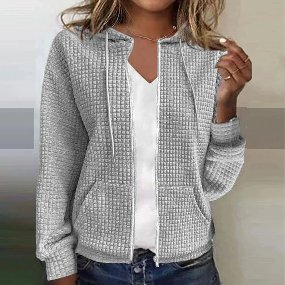 Lunira - Sweat Zippée Femme