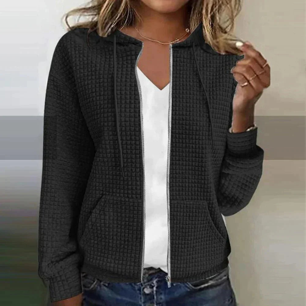 Lunira - Sweat Zippée Femme