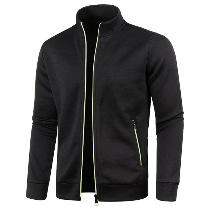 Julien - Veste Moderne Zippée Col Montant