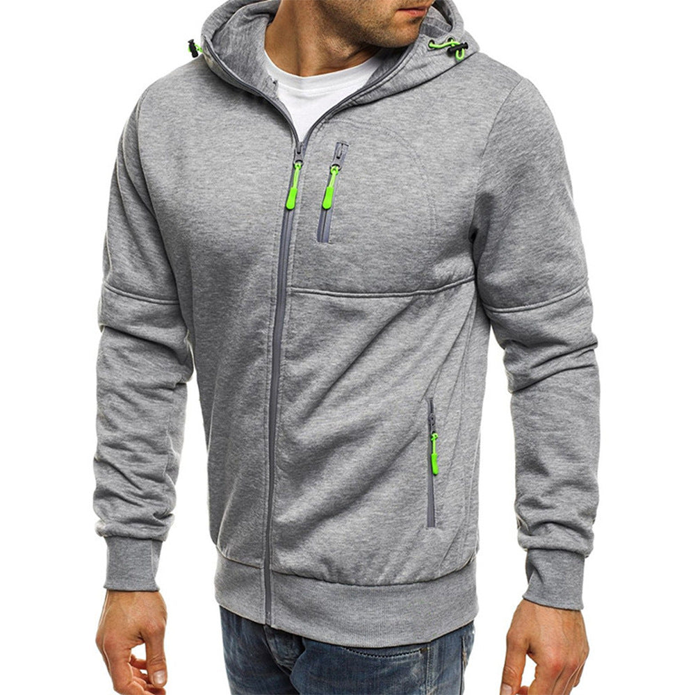 Christophe - Hoodie Chic Zippé Poches