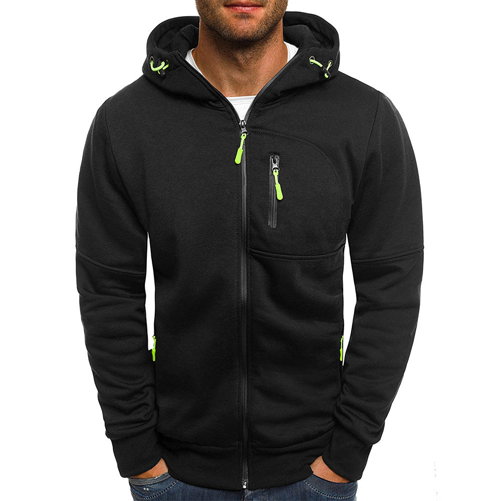Christophe - Hoodie Chic Zippé Poches