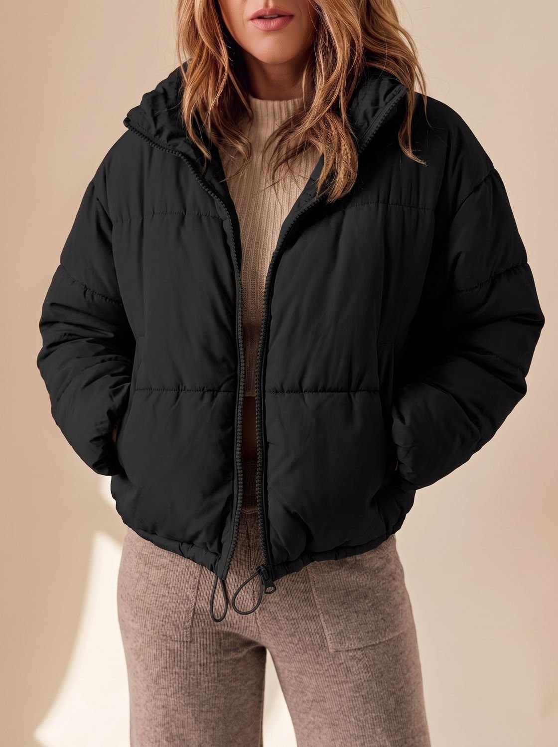Sophie - Doudoune Chic Oversize Courte