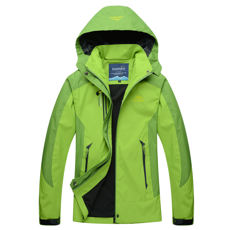 Éléonora - Imperméable Chic Capuche Zippée