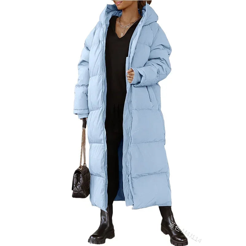 Aurélie - Doudoune Élégante Longue Oversize