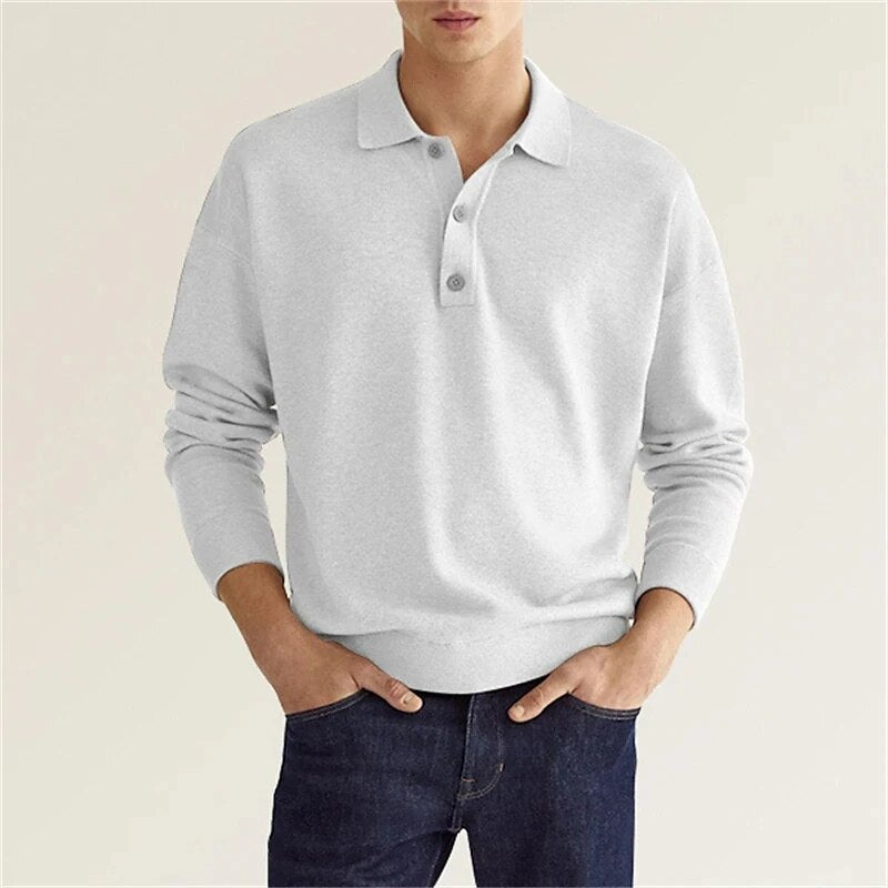 Homme Polo Manches Longues